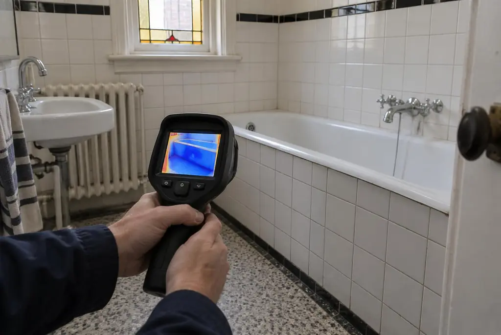Lekdetectie Nijverdal – onderzoek in een badkamer van een oudere woning