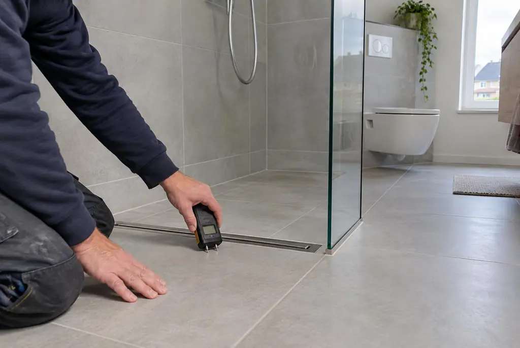Lekdetectie Nijverdal – badkamer in een nieuwbouwwoning